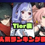 ゼンゼロ　Tier表 ランキング