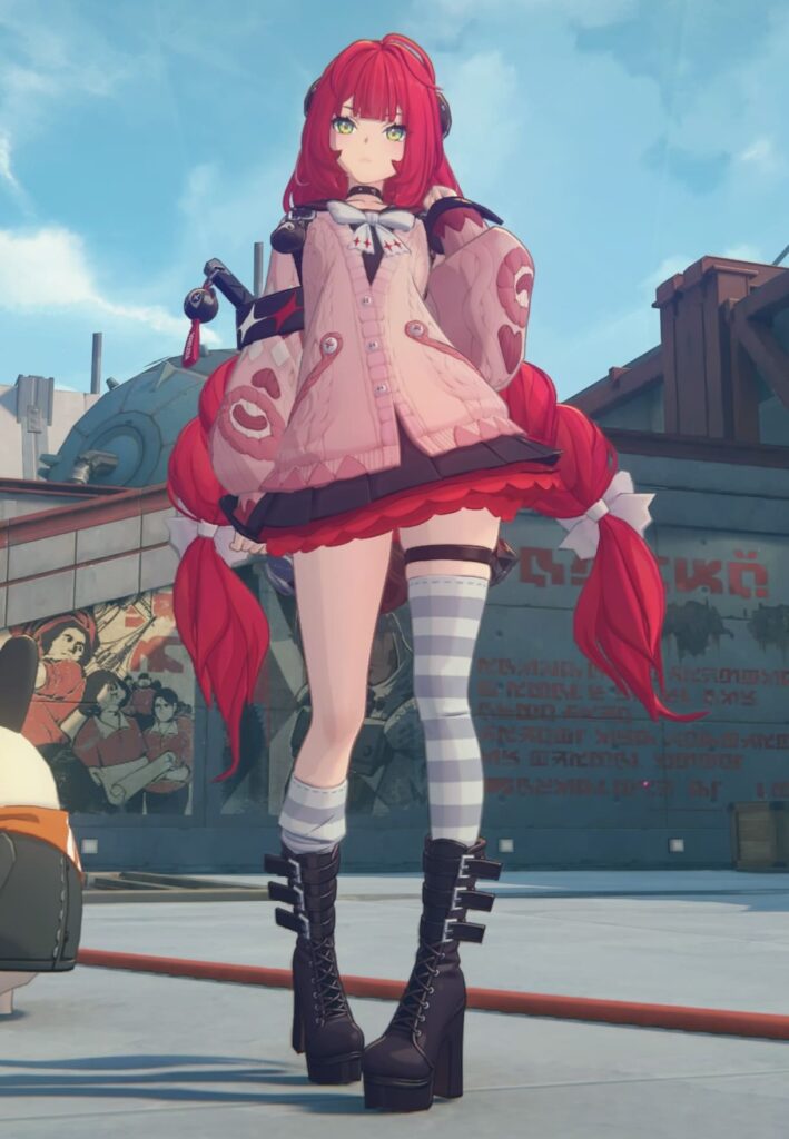 浮波柚葉 正面 スクショ